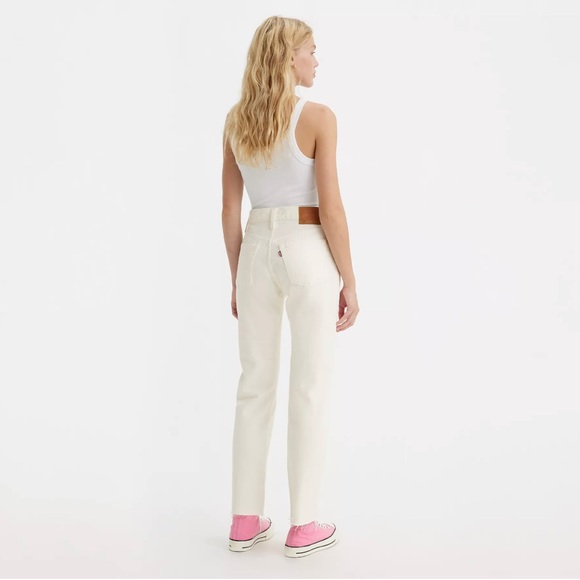 Levi's Denim - 501® ORIGINAL FIT WOMEN'S JEANS WHITE